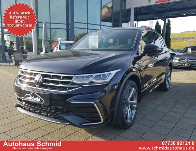 Volkswagen Tiguan - 2.0 TDI, 4 Motion, R-Line*AHK*NAVI*MATRIX*RFK*19LM*ACC* 8 fach bereift