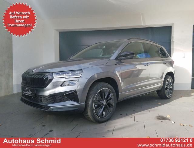 Skoda Karoq - Sportline 1.5 TSI 150 PS 7-Gang-DSG 5 Jahre Garantie, AHK, Navi, ACC, LED, Klima, Rückkamera, Android Auto, Apple CarPlay