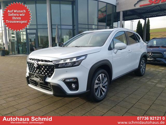 Suzuki SX4 S-Cross - 1.4 BOOSTERJET MILD HYBRID, Allrad 4 X4, Automatik, Comfort+, AHK, LED, ACC, Schiebedach, Kamera, 8 fach bereift