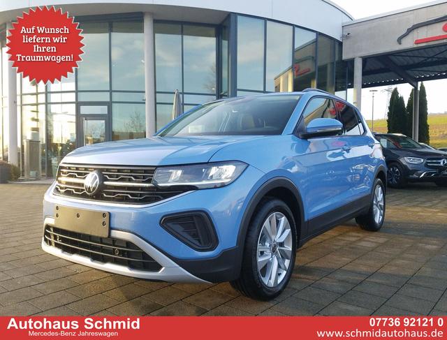Volkswagen T-Cross - Life 1,0 TSI 85 kW Kamera, Mirro Link, LED, 17 Zoll ALu,