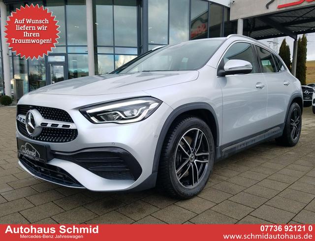 Mercedes-Benz GLA - 250, AMG Line, 8 fach Bereifung, Leder-Paket, LED, R&uuml;ckfahrkamera, Totwinkel-Assistent, Spiegel-Paket