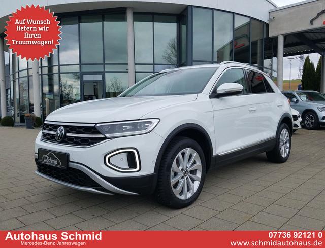 Volkswagen T-Roc - 1.5 TSI, Style, App-Connect, Klima, LED, SHZ, 7-Gang-DSG, ACC,