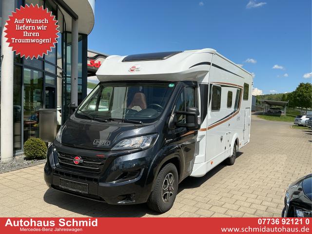B&uuml;rstner Limited - B&Uuml;R IT726G Hubbett, Solaranlage, Winterpaket Delfin, Telesat, Fahradtr&auml;ger