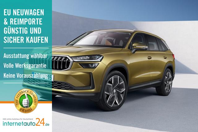 Skoda Kodiaq - Executive 1.5 TSI Mild Hybrid 110 kW DSG, Navigationssystem, Metallfarbe, Klimaautomatik, Phone Box, 18 Zoll Alufelgen, Side Assist 4,0. Lane 2,0, ACC, Rückkamera, 4 Jahre Garantie/60.000