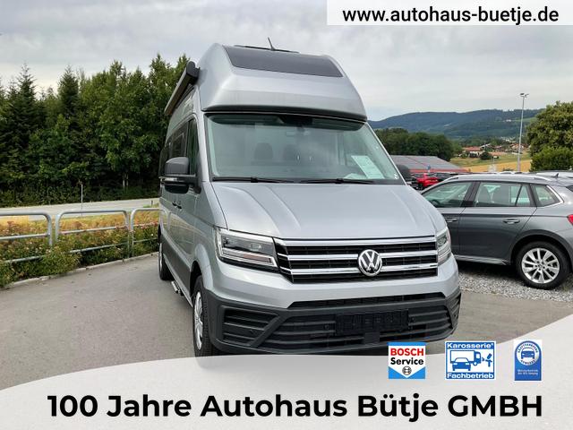 Volkswagen Grand California - 600 FWD 2.0 TDI DSG, 3,5 to, Solar, Hochbett, Dieselheizung, Markise, Navi