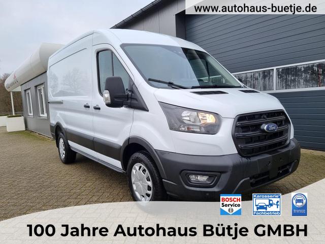 Ford Transit - L2H2 2.0 TDCi 130PS Trend 3,5t 3-Sitzer AHK Klima Navi Bluetooth DAB Frontscheibe beheizb. PDC v+h Rückf.Kamera Tempomat