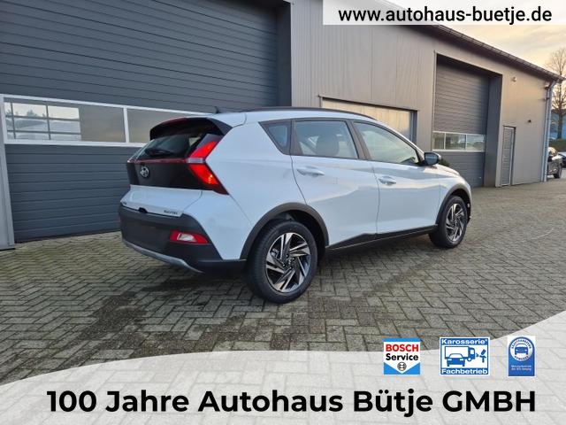 Hyundai BAYON - 1.0 T-GDI 100PS MHEV Select Navi Rückf.Kamera Klima PDC 12,3"-Touchscreen DAB+ Apple CarPlay Android Auto Tempomat 16-LM