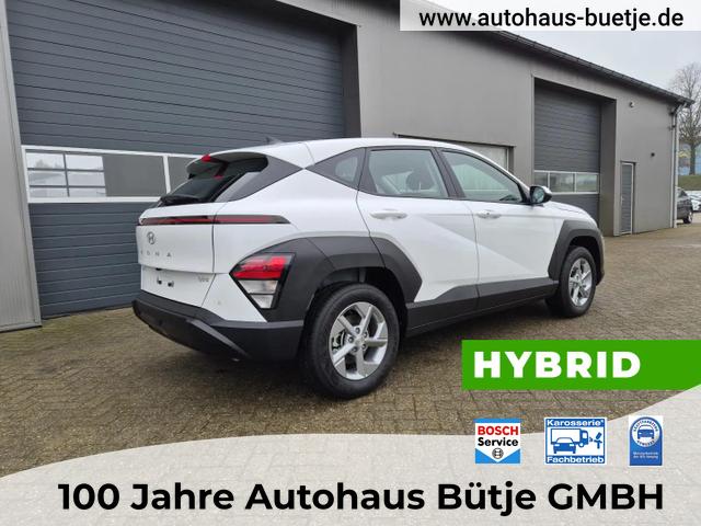 Hyundai KONA - 1.6 GDI 129PS Hybrid Automatik Select MY2025 Voll-LED Klimaautomatik Navi Rückf.Kamera PDC v+h 12,3"-Touchscreen DAB+ Apple CarPlay Android Auto Tempomat 16-LM