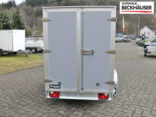 Anhänger Koffer Hapert Sapphire L-2 300x150x180 2.000kg Aussenfarbe: Grau 