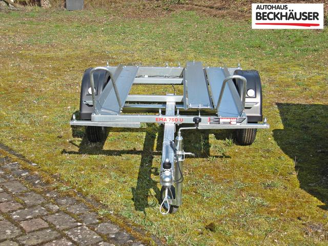 Mietanhänger Motorradtransporter Pongratz EMA 750 U - 201x112 750kg 