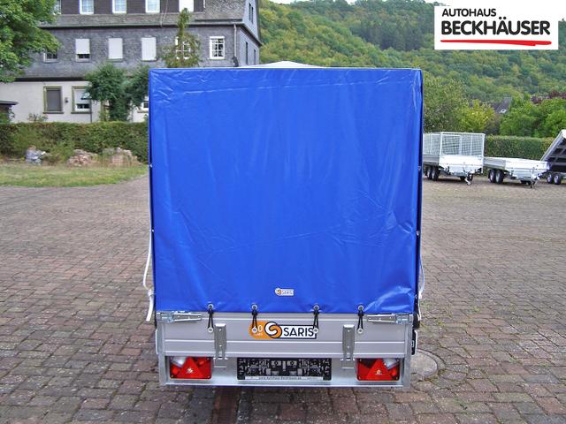 Anhänger Tieflader Saris MP 255 133 1350 1 mit Planenaufbau - 255x133 1.350kg 