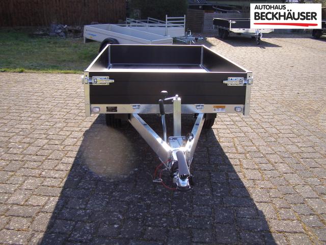 Anhänger Pritsche Saris PL 256 150 1500 1 - 256x150x35 cm 1.500kg 100km/h-Ausführung 