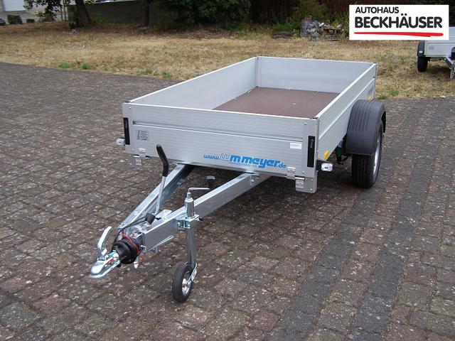 Anhänger Tieflader WM Meyer B 1325/126 251x126 1.300kg - klappbare Vorderwand, 100km/h-Zulassung, Radstoßdämpfer 