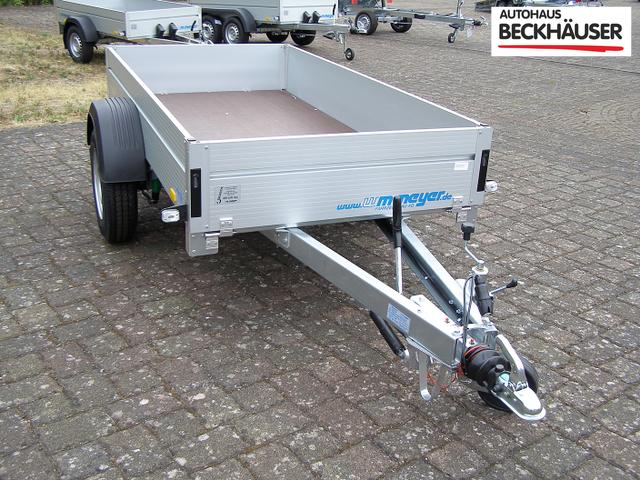 Anhänger Tieflader WM Meyer B 1525/126 251x126 1.500kg - klappbare Vorderwand, 100km/h-Zulassung, Radstoßdämpfer 
