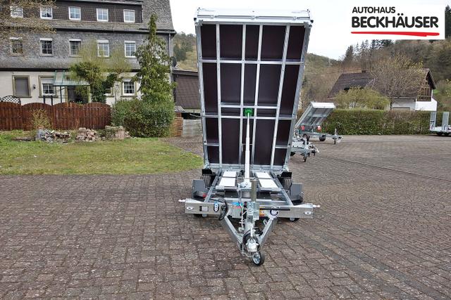 Anh&auml;nger Dreiseitenkipper Hapert Cobalt HM2 Auffahrpaket, E-/Handpumpe, Ladeger&auml;t - 3.500kg 335x180 