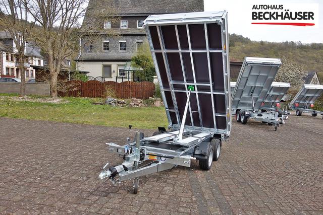 Anh&auml;nger Dreiseitenkipper Hapert Cobalt HM2 Auffahrpaket, E-/Handpumpe, Ladeger&auml;t - 3.500kg 335x180 