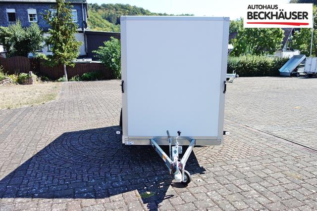 Mietanhänger Kofferanhänger Saris FW 150 Koffer 306x154x180 1.500kg 