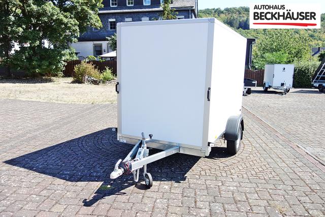 Mietanhänger Kofferanhänger Saris FW 150 Koffer 306x154x180 1.500kg 