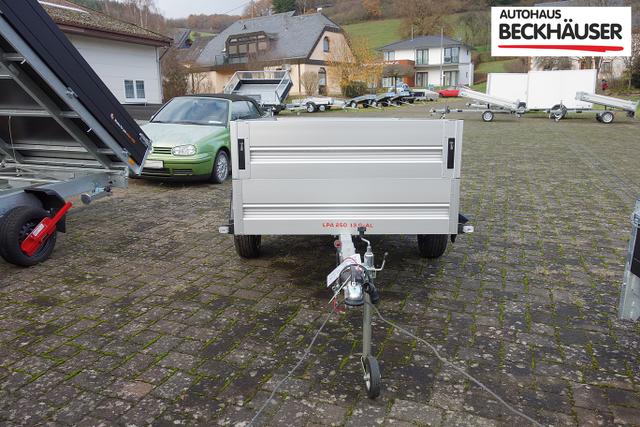 Mietanh&auml;nger Kastenanh&auml;nger Pongratz LPA 250/13 G-AL - 251x137x36 1.300kg Aufsatzw&auml;nde 36cm 