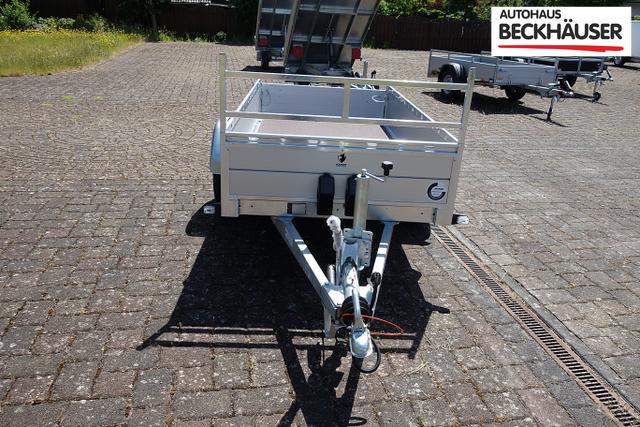 Anhänger Tieflader Hapert Azure L1 Alu 250x130 1.350kg - 100km/h, H-Gestell 