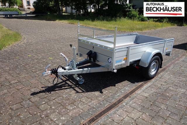 Anhänger Tieflader Hapert Azure L1 Alu 250x130 1.350kg - 100km/h, H-Gestell 