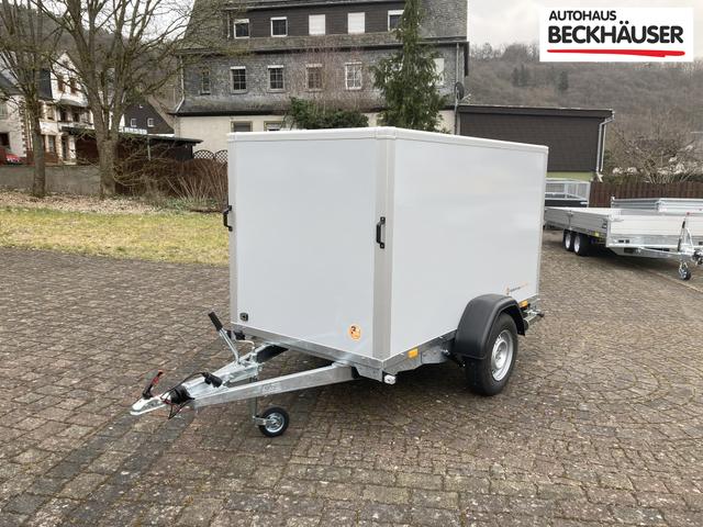 Anh&auml;nger Koffer Saris GO 256 134 138 Kofferanh&auml;nger Auffahrklappe, 100km/h, T&uuml;r 