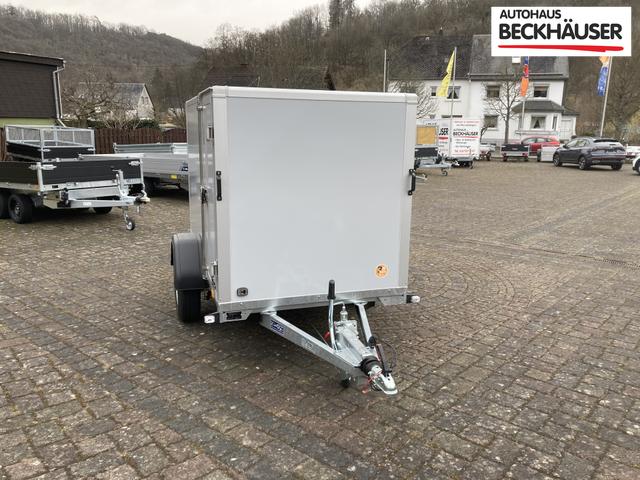 Anh&auml;nger Koffer Saris GO 256 134 138 Kofferanh&auml;nger Auffahrklappe, 100km/h, T&uuml;r 