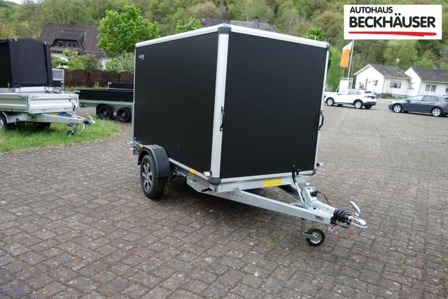 Anhänger Koffer Variant 1315 C2 Edition 258x148x157 cm - 1.350kg, 100km/h, Alufelgen, Heckstützen 