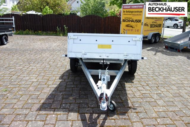 Anhänger Tieflader Variant 1304 F1 kipp - 255x145x39 cm 1.350kg kippbar mit Überfahrklappe 