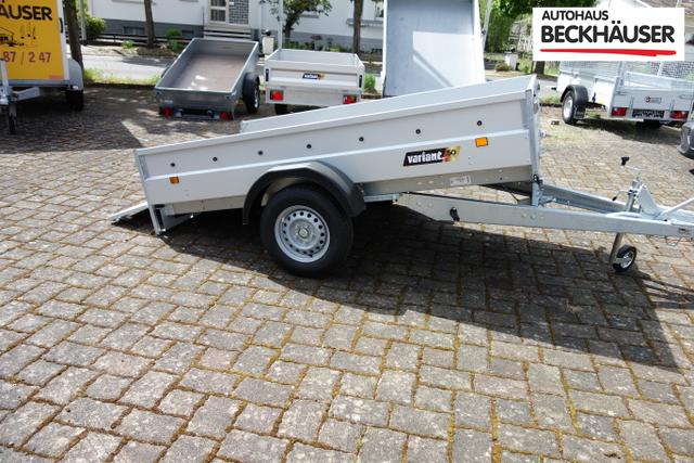 Anhänger Tieflader Variant 1304 F1 kipp - 255x145x39 cm 1.350kg kippbar mit Überfahrklappe 