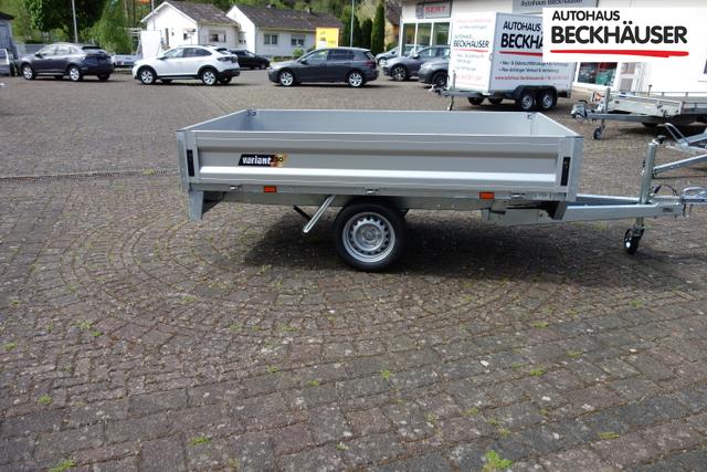 Anh&auml;nger Pritsche Variant 715 P2 Classic - 254x144x35 cm 750kg ungebremst Alu-Bordw&auml;nde 