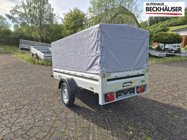 Anh&auml;nger Tieflader Variant 260 S1 Edition mit Planenaufbau - 254 x 124 100 750kg 