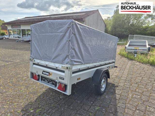 Anh&auml;nger Tieflader Variant 260 S1 Edition mit Planenaufbau - 254 x 124 100 750kg 