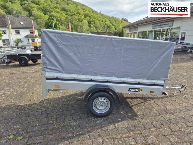 Anh&auml;nger Tieflader Variant 260 S1 Edition mit Planenaufbau - 254 x 124 100 750kg 