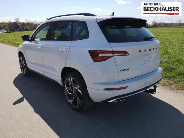 Skoda Karoq Sportline 2.0TDI DSG 4x4 AHK Matrix Leder 19 Zoll 