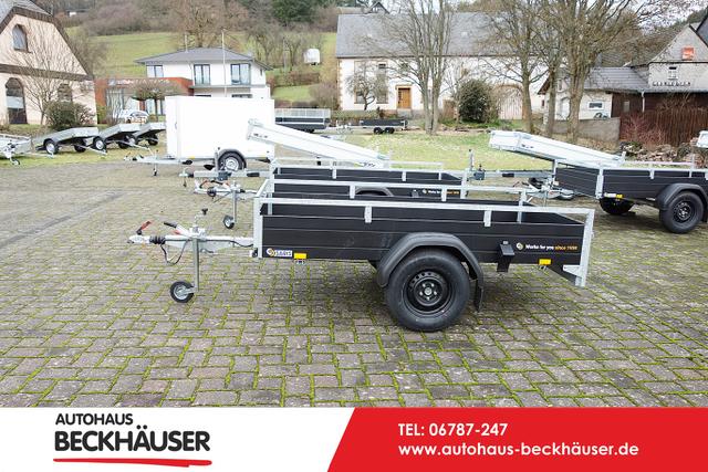 Anhänger Tieflader - Saris MP 255 133 1350 1 Black Edition - 255x133x43 cm 1.350kg