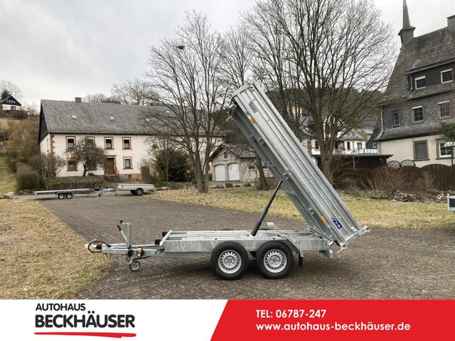 Anhänger Dreiseitenkipper - Saris 310x176x40 3.000kg Stahlwände, E-Pumpe