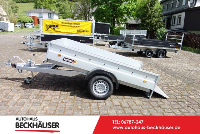 Anhänger Tieflader - Variant 1304 F1 kipp - 255x145x39 cm 1.350kg kippbar mit Überfahrklappe