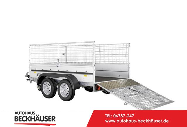 Anhänger Tieflader - Variant 2004 MR mit Auffahrklappe u. Laubgitter - 257x145x39 2.000kg