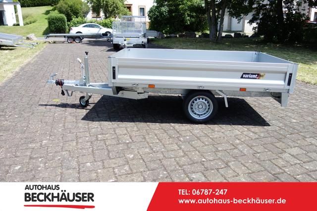 Anhänger Pritsche - Variant 1315 P2 Classic - 254x144x35 cm 1.350kg Alu-Bordwände