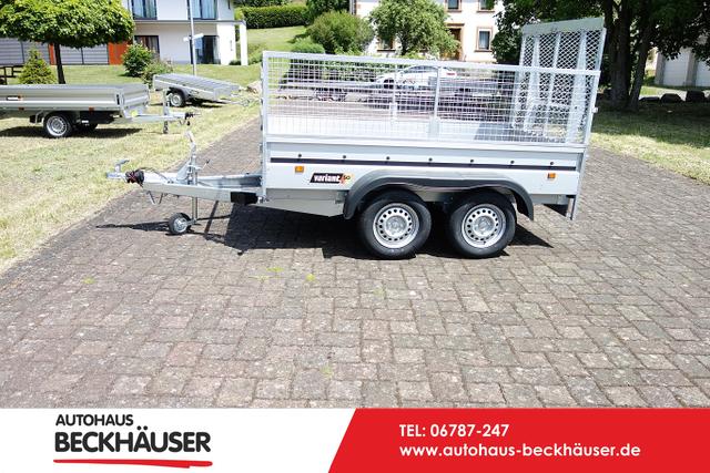 Anhänger Tieflader - Variant 2004 MR mit Auffahrklappe u. Laubgitter - 257x145x39 2.000kg