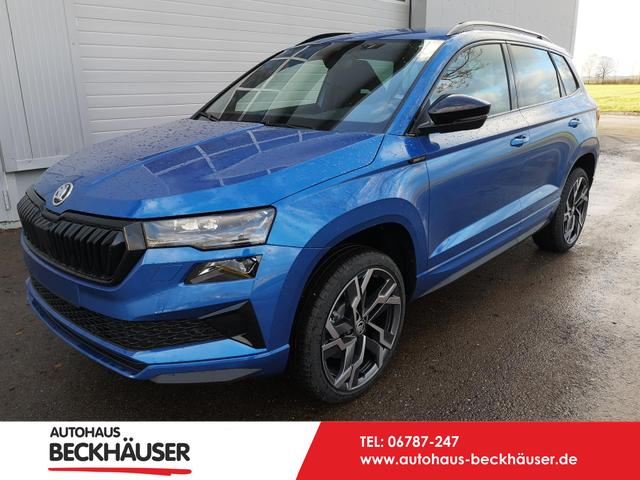 Skoda Karoq - Sportline 1.5TSI DSG AHK Matrix Pano Sound Leder 19 Zoll