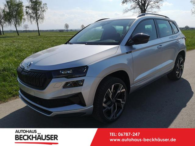 Skoda Karoq - Sportline 2.0TDI DSG AHK Matrix Pano Sound Leder 19 Zoll