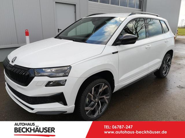 Skoda Karoq - Sportline 2.0TDI DSG 4x4 AHK Matrix Leder 19 Zoll