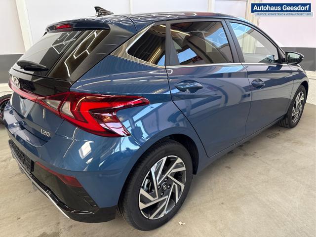 Hyundai / i20 / Blau / / / NAVI SHZ LED ALU RFK SHZ KLIMAAUTOMATIK 