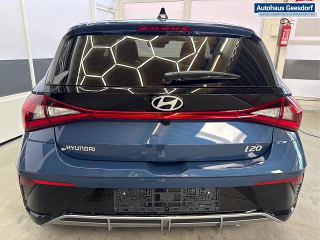 Hyundai / i20 / Blau / / / NAVI SHZ LED ALU RFK SHZ KLIMAAUTOMATIK 