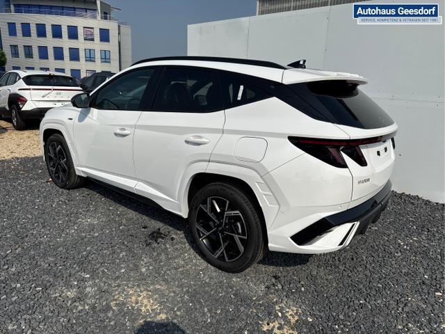 Hyundai / TUCSON / Weiß / / / 4WD AUT N-LINE PANO ACC ECC 360 KRELL HUD SHZ 