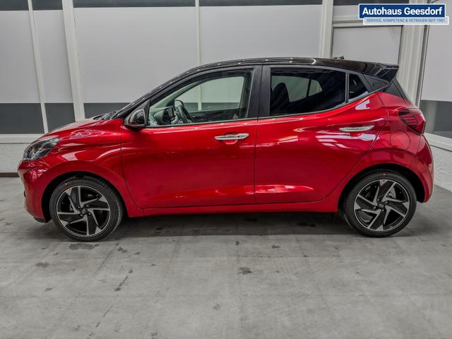 Hyundai i10 PREMIUM AUT SHZ SMART KEY KLIMAAUTOMATIK AMBIENTE ALU RFK PDC NAVI 