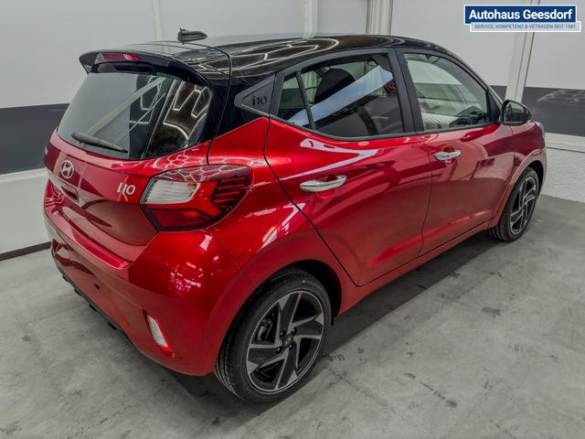Hyundai i10 PREMIUM AUT SHZ SMART KEY KLIMAAUTOMATIK AMBIENTE ALU RFK PDC NAVI 