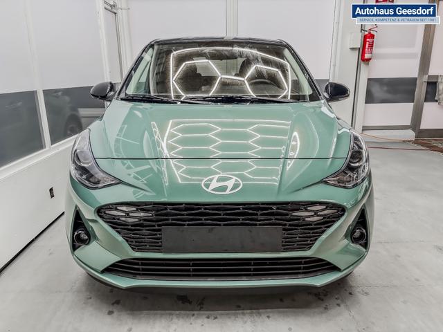 Hyundai i10 PREMIUM AUT SHZ SMART KEY KLIMAAUTOMATIK AMBIENTE ALU RFK PDC NAVI 